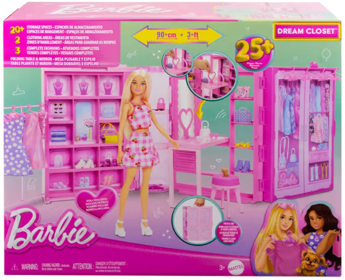 Barbie Dream Closet 3.0 avec pop