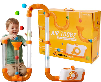Ensemble Tomy Air Toobz - Construisez un parcours de tubes et jouez avec la puissance aérienne - Possibilités de construction infinies