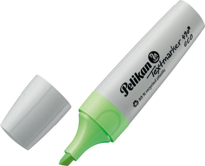 Pelikan marqueur de texte 490 - surligneur écologique - vert - 10 pièces