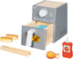 Friteuse à air jouet en bois Goki avec accessoires - 16 pcs.