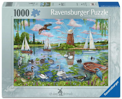 Puzzle Ravensburger Paysage côtier - Puzzle 1000 pièces pour adultes.