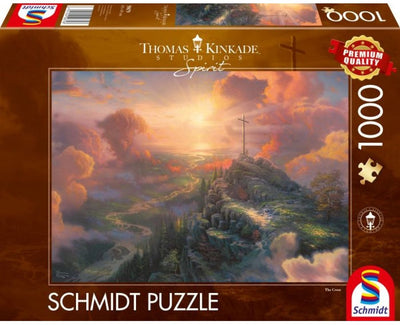Schmidt puzzle Thomas Kinkade esprit la croix 1000 pièces d'art.