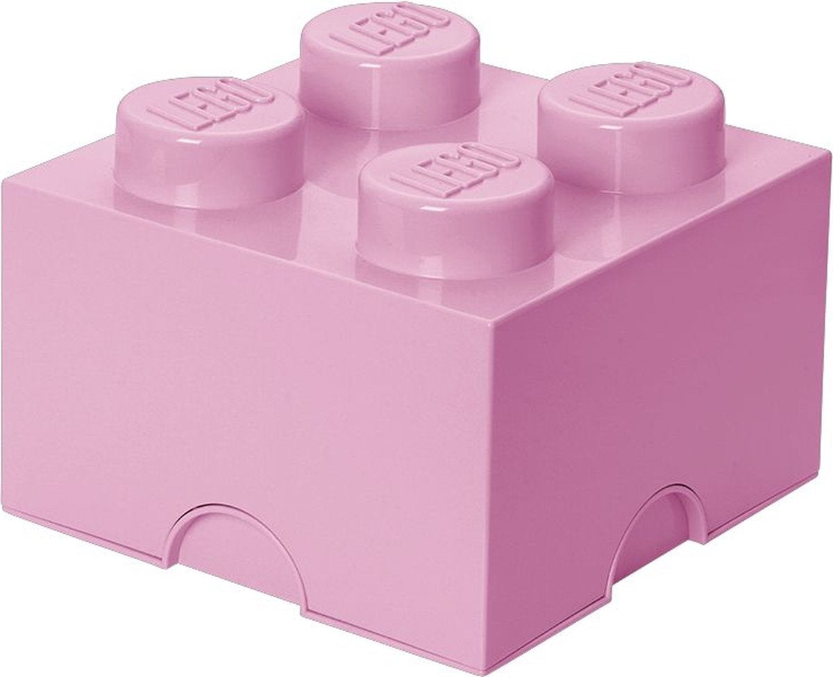 Chambre Copenhague LEGO Rangement Brique 4 rose