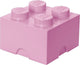 Chambre Copenhague LEGO Rangement Brique 4 rose