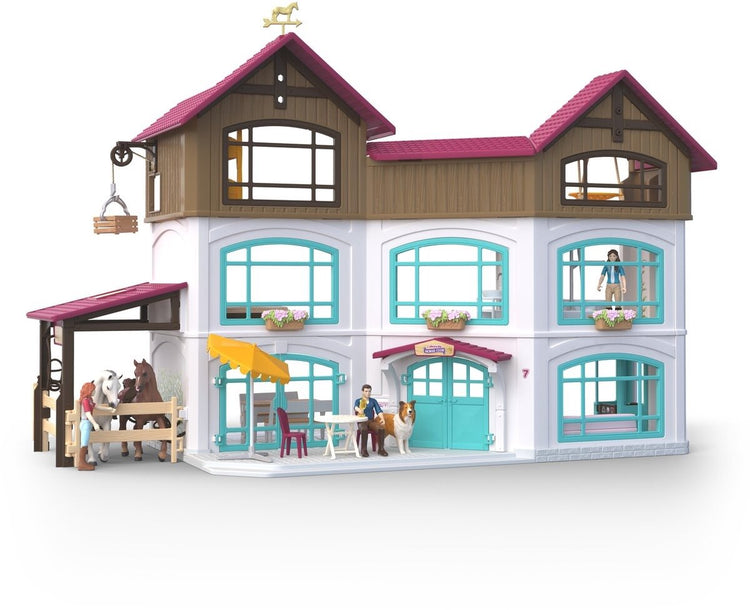 Enclos de villa au bord du lac du club équestre Schleich 42785