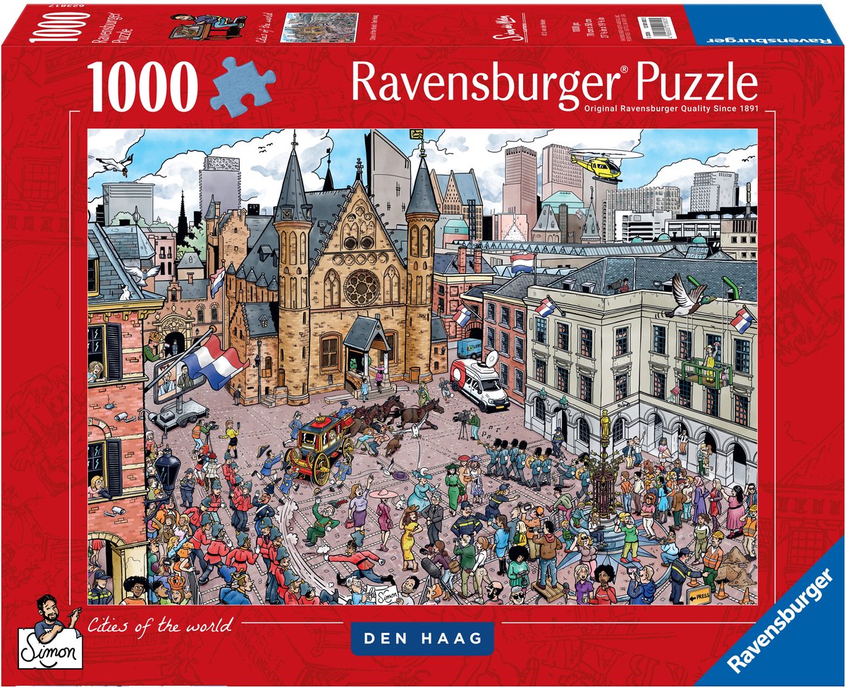 Ravensburger puzzle Fleroux La Haye - 1000 pcs.