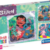 Clementoni Jigsaw Puzzle Super Color Square Stitch, 3x48st.
