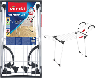 VILEDA DROOGREK Premium 2 en 1 18 mètres