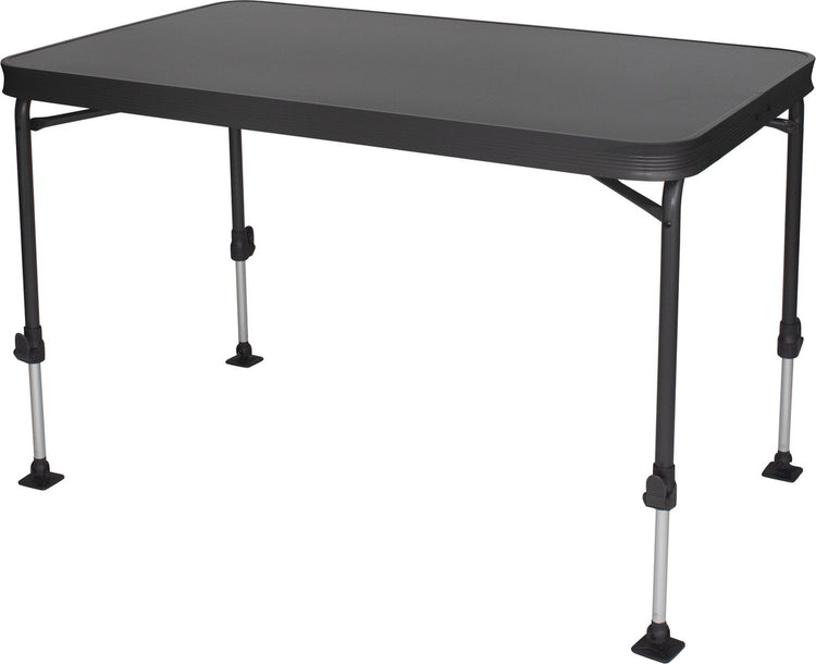 Eurotrail table de camping calmont 115x70 réglable résistant à la chaleur imperméable
