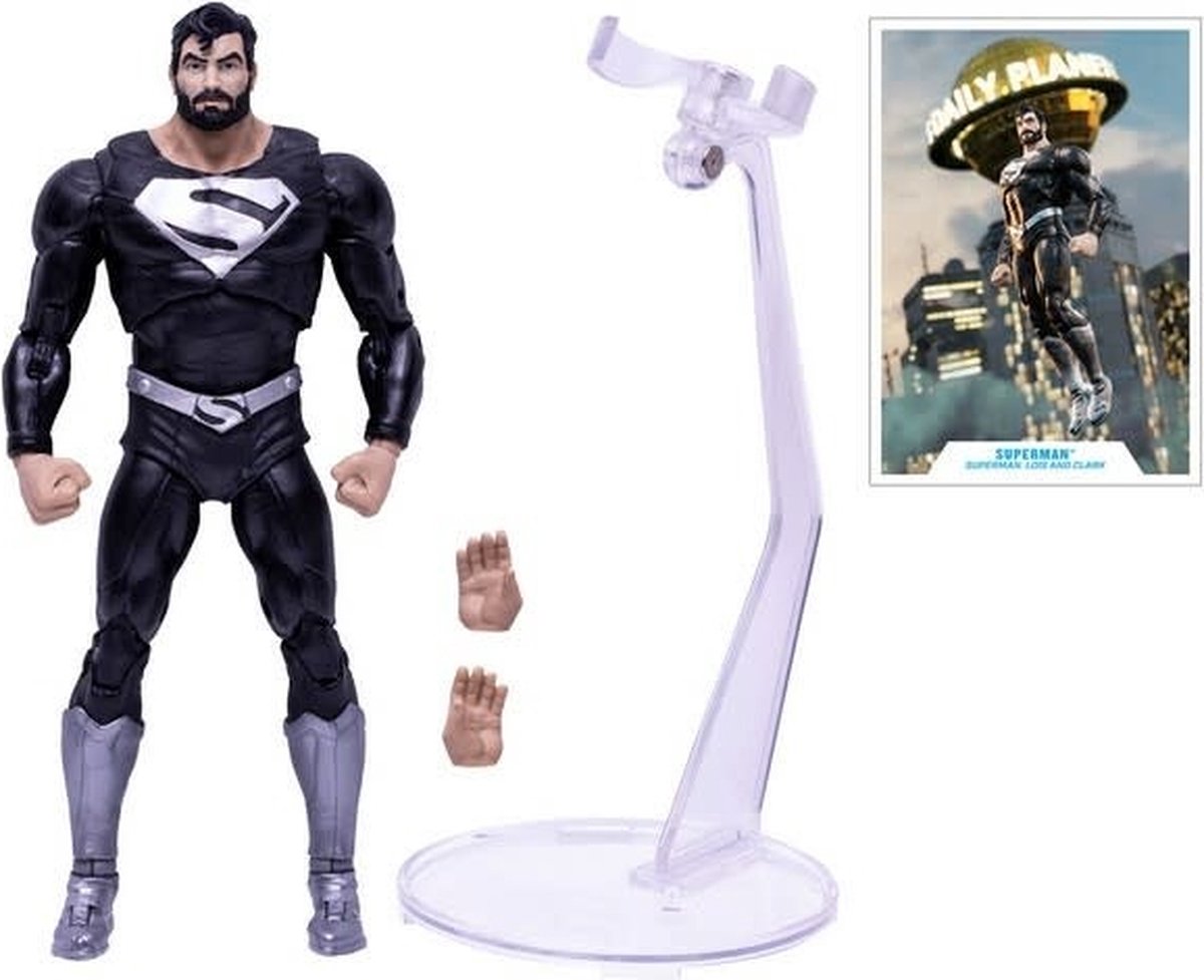 Mcfarlane Toys DC Comics : Superman Lois et Clark - Figurine articulée Solar Superman 7 pouces