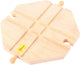 Bigjigs Plateau de traversée de rails en bois