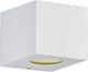 Rl live your light reality cordoba - applique murale - blanc mat - incl. 2x smd 2w - éclairage extérieur - ip44