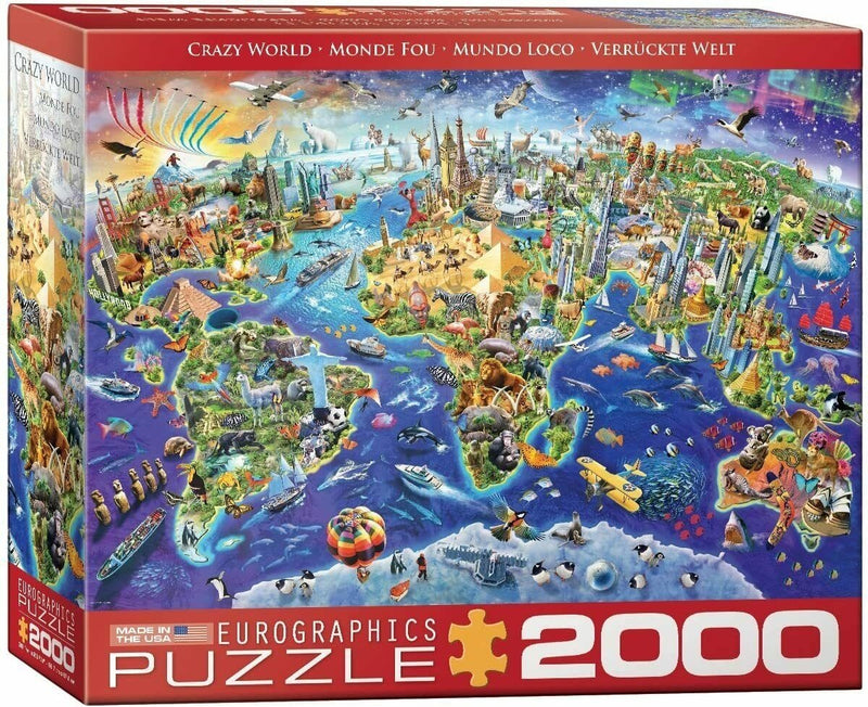 Eurographics - monde fou [monde fou] - 2000 pièces 97×68cm (l×h) - puzzle