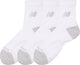New balance active qtr chaussettes 3 pack chaussettes de sport unisexes - blanc