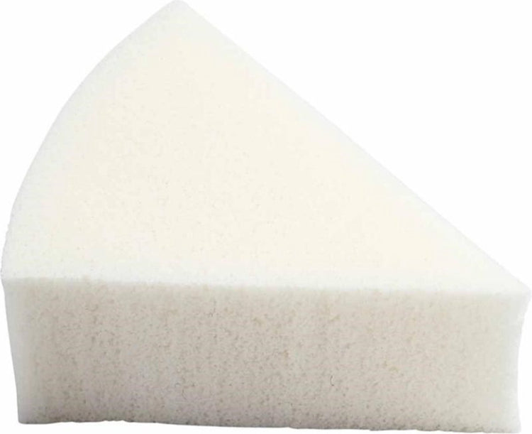 Creativ company éponges de maquillage triangulaires à peinture blanche - 8x pièces - maquillage de peinture pour maquillage