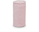 Lulujo - couverture gaufrée - 100x80 cm - rose
