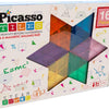 Selecta Picassotiles Géométrie - carreaux de construction magnétiques, 16dlg.