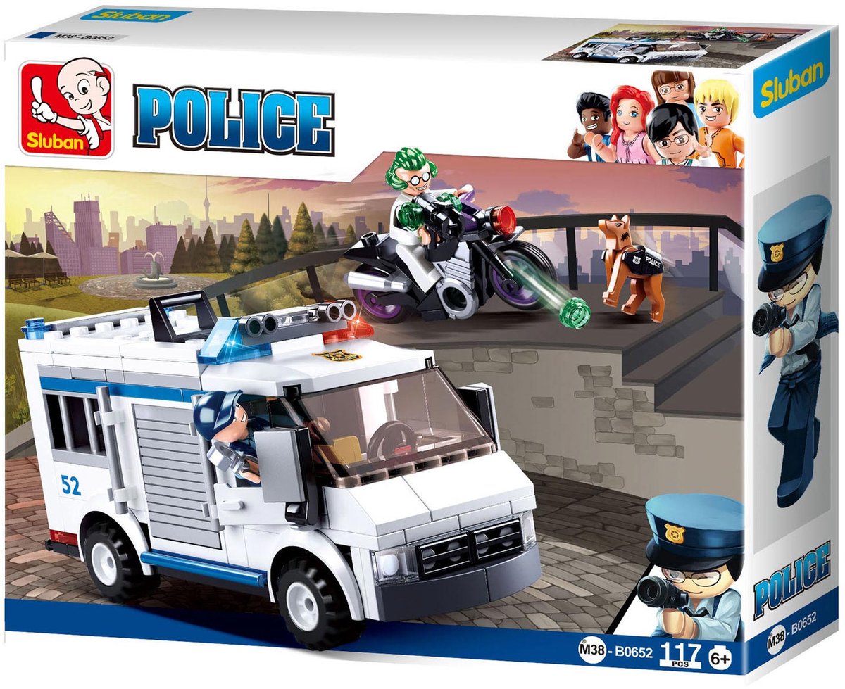 Transport de prisonniers de la police de Sluban (m38-b0652)