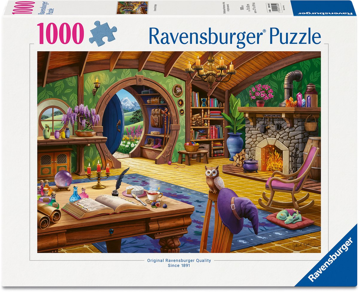 Ravensburger puzzle Cottage charmé - 1000 pcs.