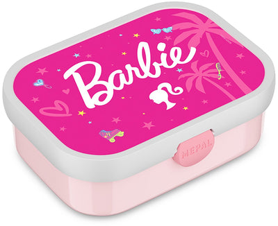 Mepal lunch box campus - 750 ml - boîte à lunch avec compartiments pour enfants - convient pour 4 sandwichs - barbie