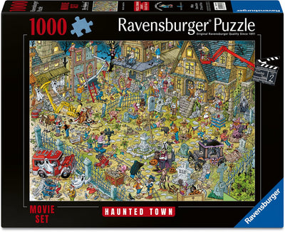Ravensburger puzzle film set ville fantôme - 1000 pcs.
