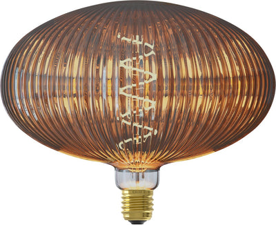 Lampe LED Calex pulse lille - e27 - source de lumière à filament - lumière blanc chaud - verre fumé
