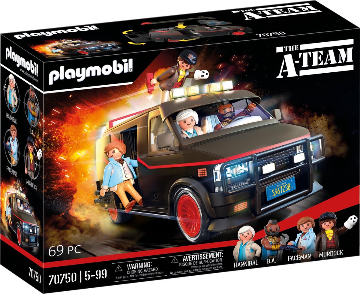 Playmobil célèbre le bus A-Team
