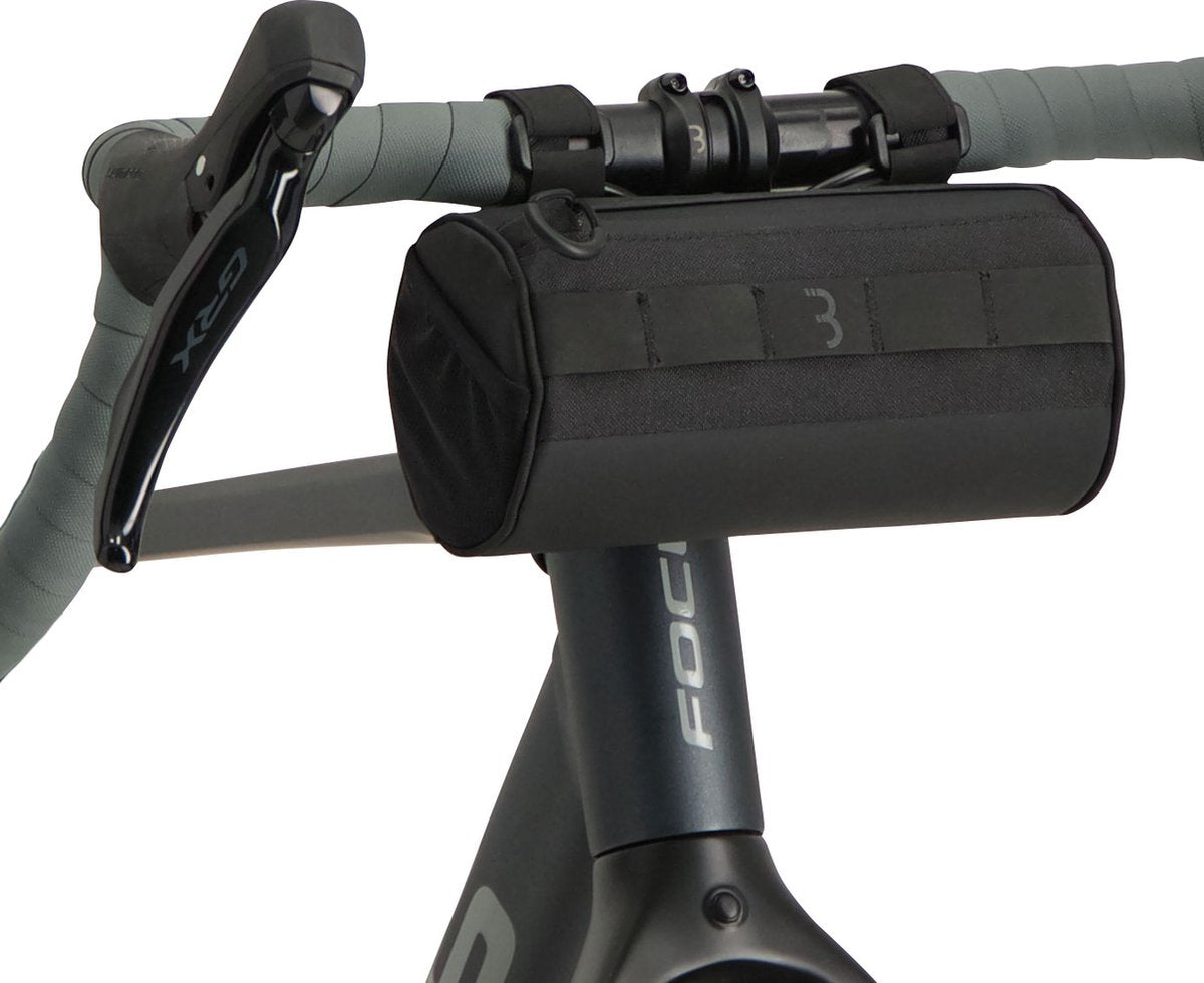 Bbb sac de guidon de vélo vélo de route vélo de gravier 1,5 litre - fermeture éclair étanche - sac de guidon vélo amovible - sacs de bikepacking - Barrelpack bsb-151m