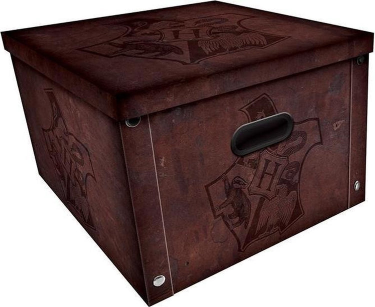 Unbranded sans marque Harry Potter - malle - boîte de rangement (36,7 x 36,7 x 23,8 cm)