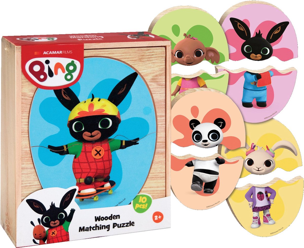 Bing Wooden Match Puzzle, 10e.