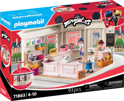 Playmobil Miraculous : Boulangerie Française 71863