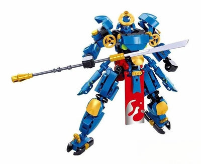Samouraï bleu des guerriers Sluban (m38-b1312)