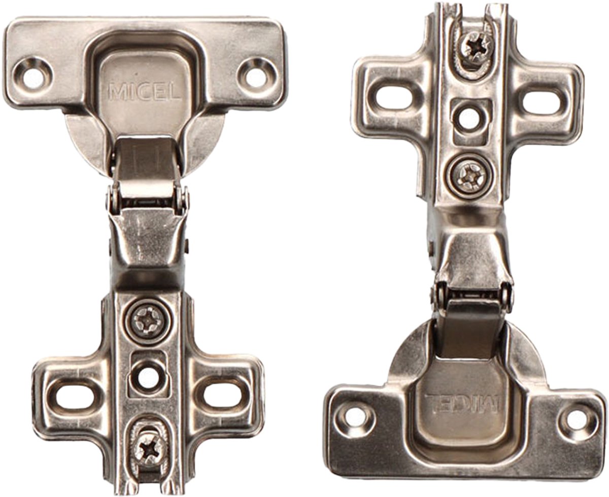 Charnières EDM pour armoires de cuisine - s-ac bc02 - 35mm zn
