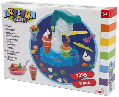 Simba - 106324619 - a f set de pâte station de crème glacée - set de pétrissage