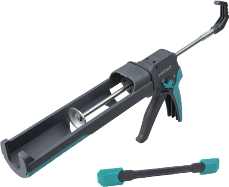 Wolfcraft - pistolet à calfeutrer avec spatule à calfeutrer - mastic avec fer à calfeutrer - 8682060