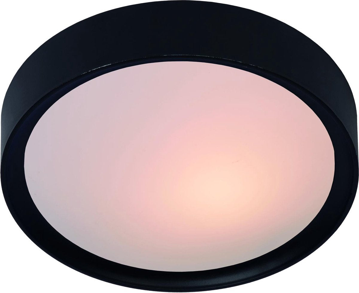 Lucide lex - plafonnier (plafonnier) - ø 33 cm - 2xe27 - noir