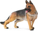 Figurine Collecta - chien de berger allemand - (l) - chiens - peint à la main - miniature