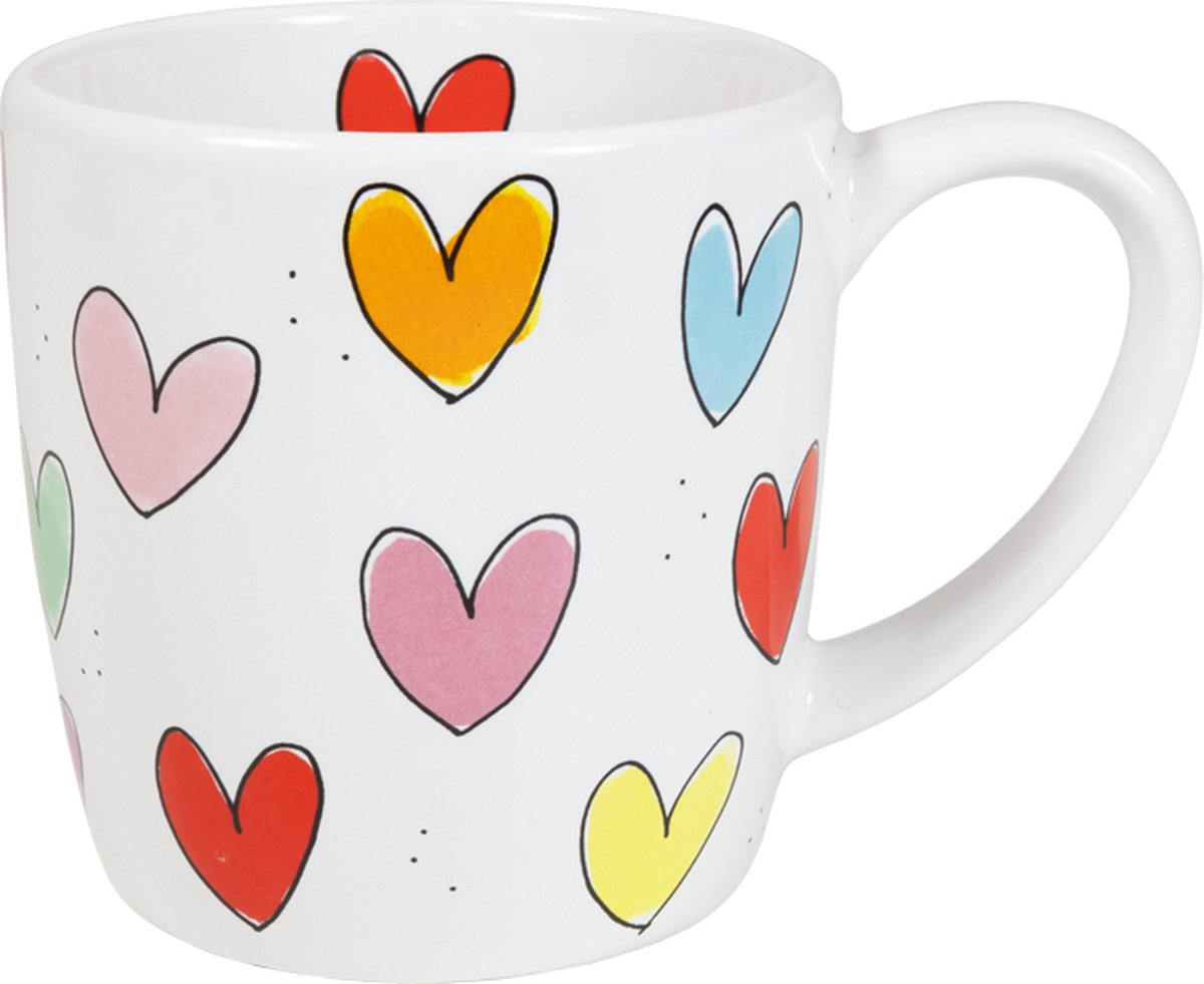 Blond Amsterdam, retrouvons-nous : tasse à cappuccino 0,5l coeurs