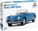 Italeri maquette véhicule militaire - 3668 alfa romeo giulia 1600 spider - voiture plastique - 1:24 - modélisme