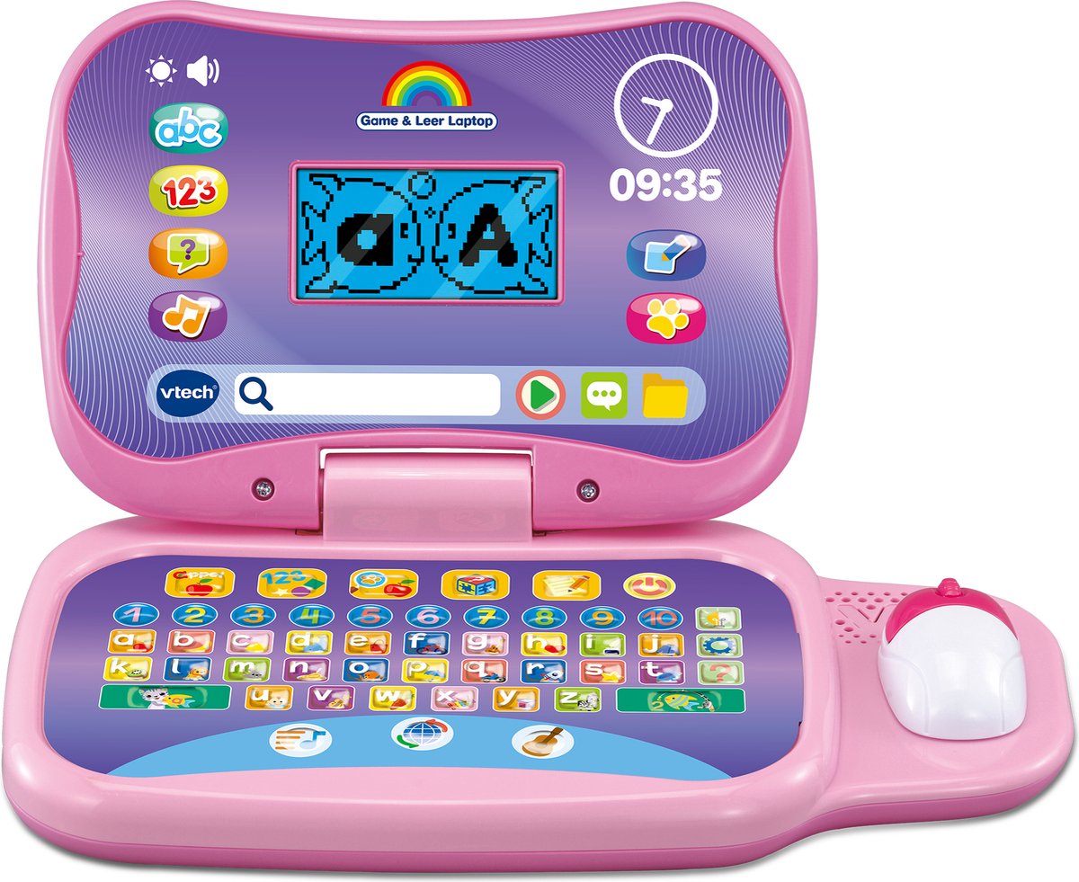 Vtech Game and Leather ordinateur d'ordinateur portable rose