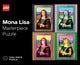 Euromic lego - puzzle chef-d'œuvre lego : puzzle Mona Lisa 1000 pièces