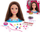 Klein Toys - Tête de coiffeur et maquillage princesse Coralie Mia