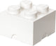Chambre copenhague lego rangement brique 4 blanc