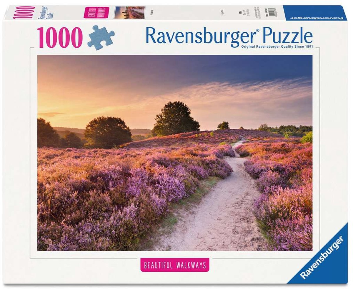 Ravensburger puzzle chemin rose - 1000 pcs.