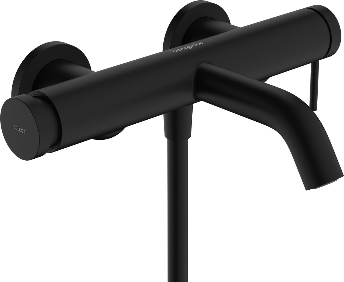 Hansgrohe tecturis s - mitigeur de bain - montage au sol - commande à levier unique - noir mat