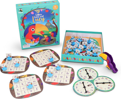 Plus sage sur l'apprentissage des lettres à l'école primaire avec Lucy - le meilleur jeu d'apprentissage de la lecture pour les groupes 1 à 3 - apprendre à lire les tout-petits -