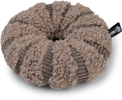 District 70 marguerite - jouet reniflant rond pour chien - taupe - ø21 cm