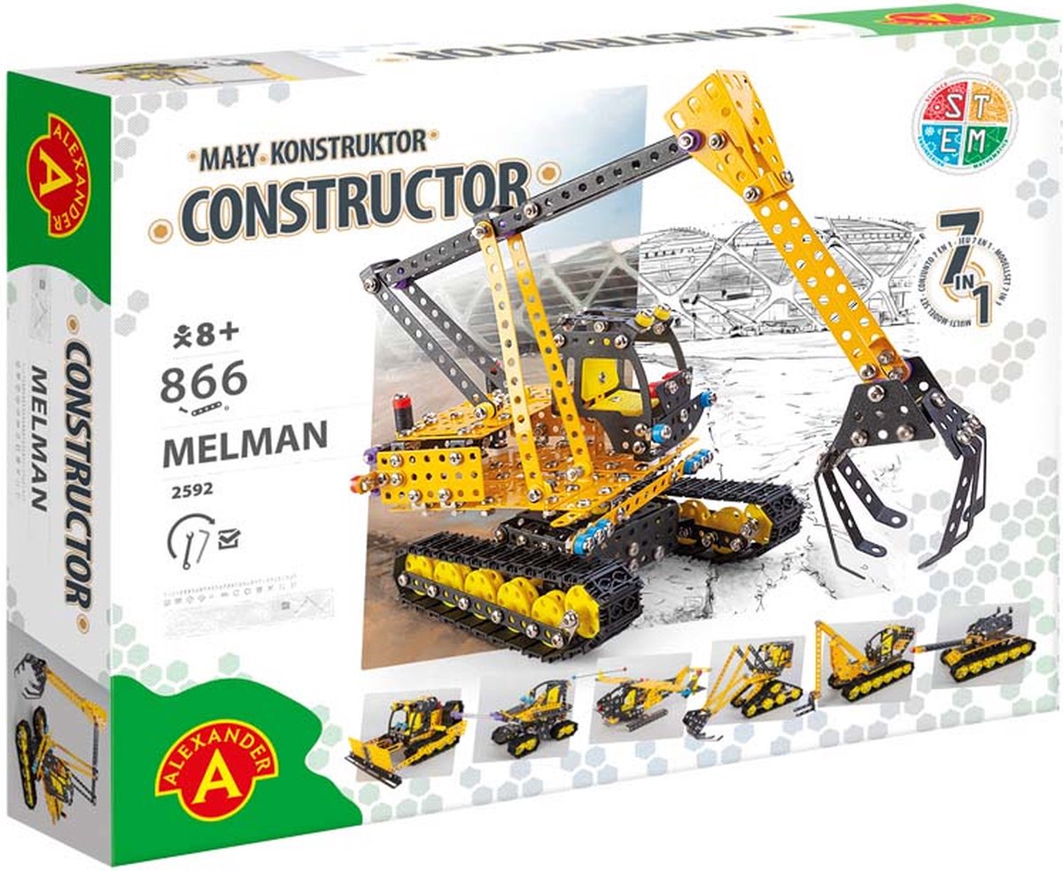 Alexander Toys Constructeur Pro - Melman - 866pcs
