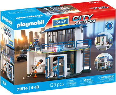 Playmobil 71874 Station de police avec espace de recherche