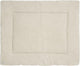 Jollein - tapis de parc 75x95cm - tapis de jeu bébé - tricot basique - nougat